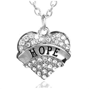 Silver HOPE Necklace